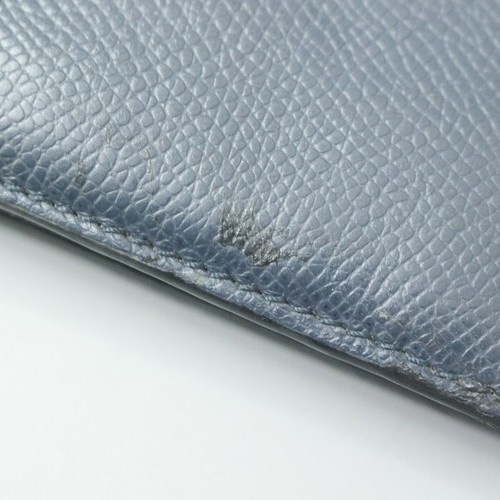 BALLY Leather Black and Navy Long Wallet Set - Picture 16 of 24