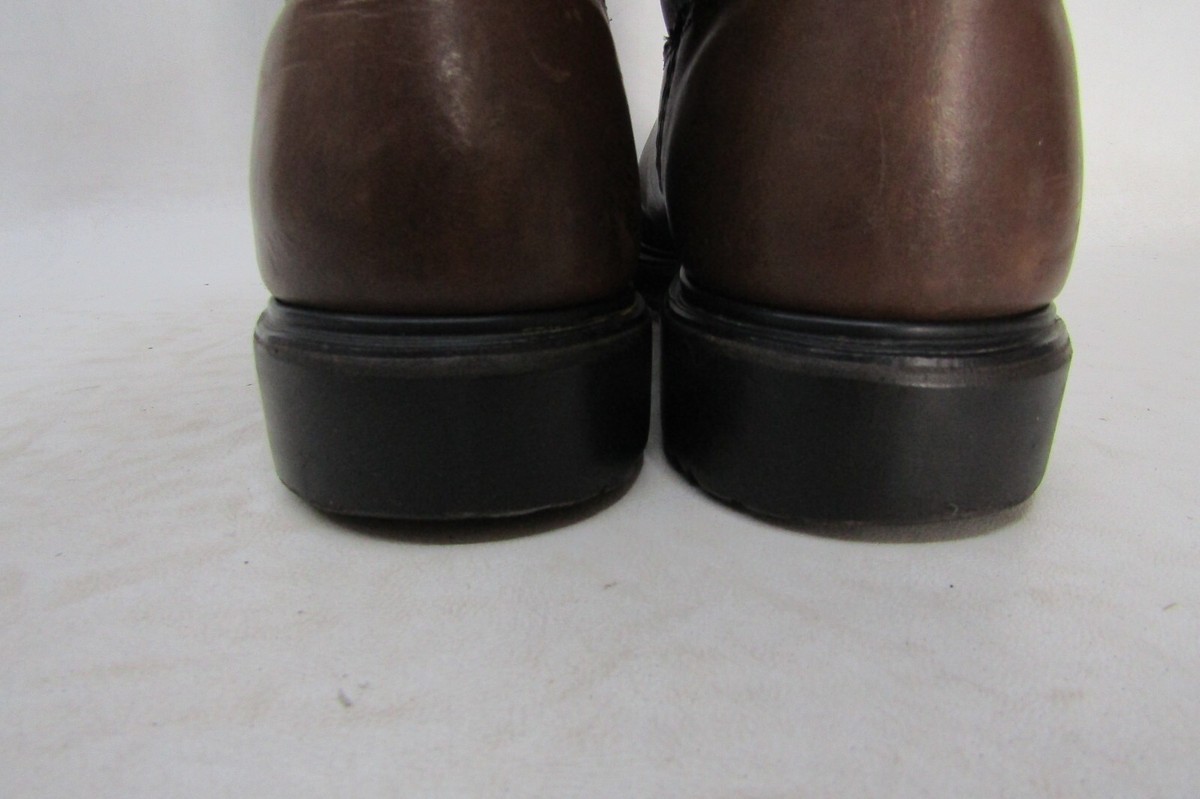 Red Wing Pecos Mens Size 7 EE Brown Leather Zip Steel Toe  display picture 1