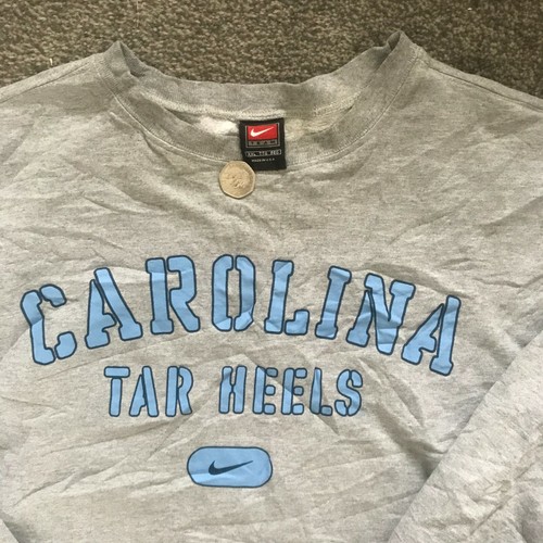 NIKE MADE IN USA CAROLINA TAR HEELS SWEATSHIRT HERREN GRAU GEBRAUCHT GRÖSSE XXL BX2 - Bild 2 von 2