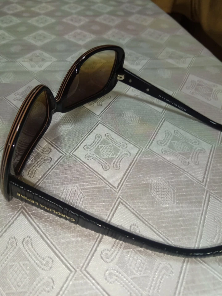 Gafas de sol Carolina Lemke Berlin marrón hechas a mano Foto 3 de 4