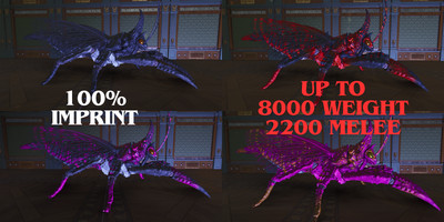 Rhyniognatha 100% Imprint ARK Survival Ascended PvE