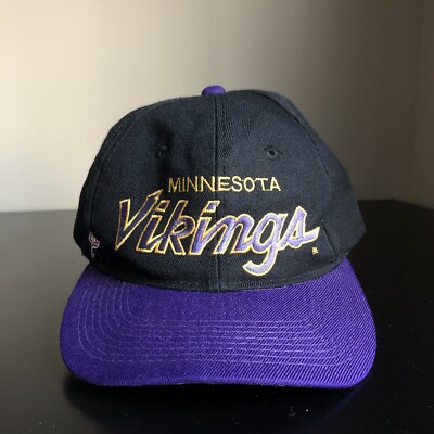 90s NFL Minnesota Vikings ストラップバック キャップ
