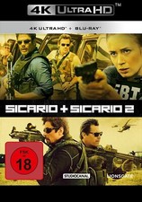 Sicario 1&2 - 4K Ultra HD # 2-UHD+2-BLU-RAY-NEU