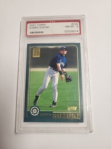 2001 Topps - #726 Ichiro Suzuki (RC) PSA 8