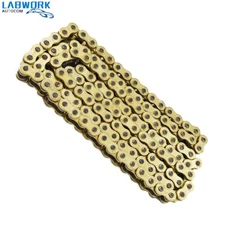 New 530 X 130 Gold O-Ring Drive Chain ORing 530 Pitch x 130 Links Master O Ring