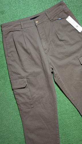 Joes Jeans Olive Green The Precious Cargo Fatigue Pant Size 34x28 NWT - Picture 3 of 12