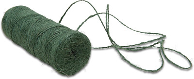 Gartenschnur Jute Juteschnur Jutegarn Bastelschnur, Grün, 70m x 1,5mm, 06236