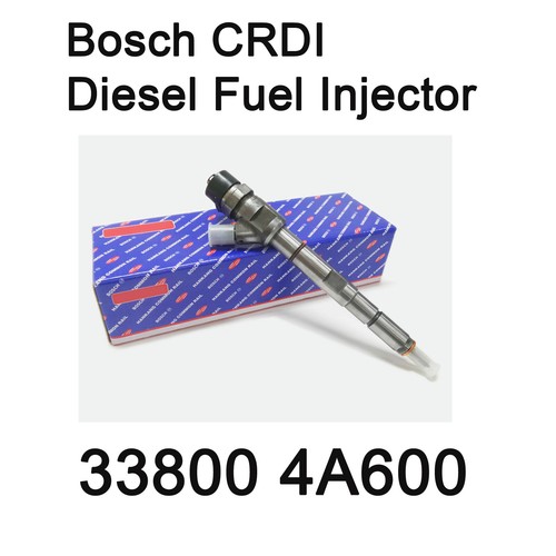 Refurbished 33800 4A600 Diesel Fuel Injector 4Pcs for Hyundai H-1 Porter2 - Picture 3 of 6