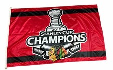 Chicago Blackhawks NHL Hockey 3' X 5' Banner Flag 2010 Stanley Cup Champions