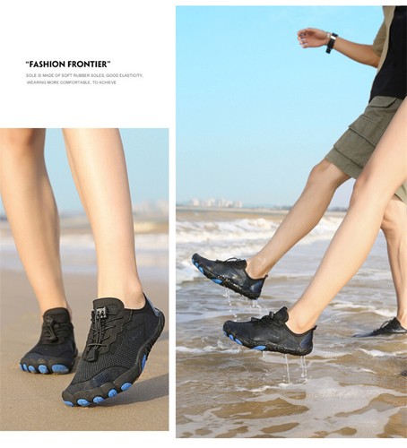 Damen Barfußschuhe Strandschuhe Sport Herren Wasserschuhe Wanderschuhe Gr. 35-46 - Bild 78 von 107