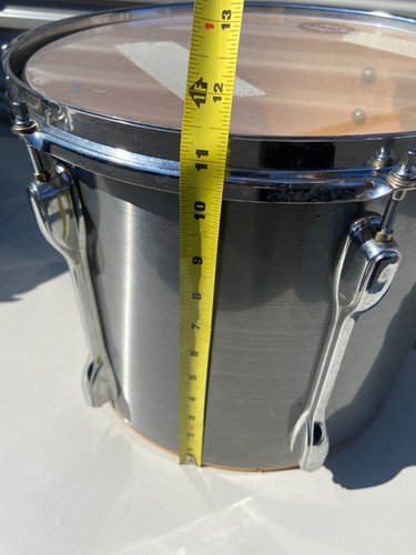 Tama Rockstar 13” X 11” Drum Rack Tom Misty Chrome Vintage Japan Free Shipping - Picture 9 of 9