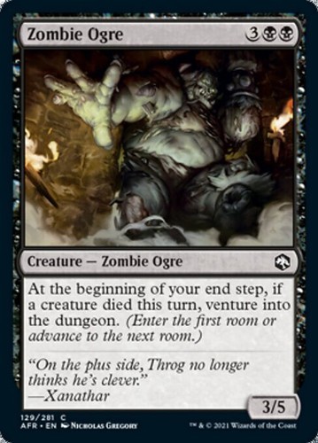 MTG 4x ZOMBIE OGRE EXC - ZOMBIE OGRE - AFR - MAGIC - 第 1/1 張圖片