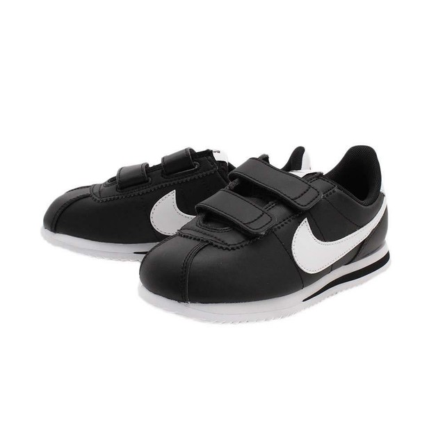 nike cortez toddler black