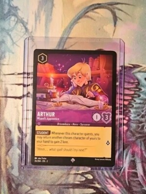 Arthur - Wizard's Apprentice 35/204 Rise of the Floodborn Disney Lorcana