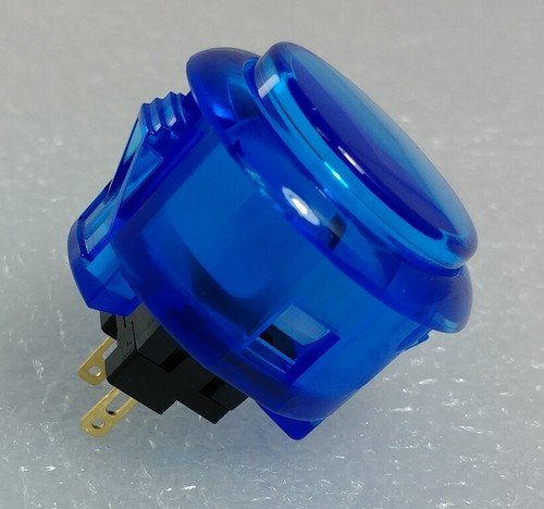 Japan Sanwa Clear Buttons x 8 pcs & 2 x Start Buttons OBSC-30- Video Game Parts - Picture 4 of 8