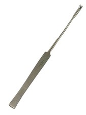 Cat Spaying Snook Hook 8" (20cm) Smooth Flat Handle, German Stainless (1 Piece)