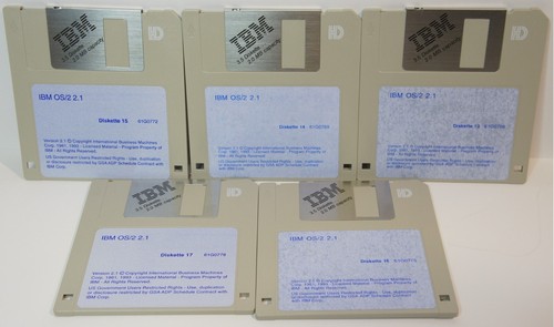 IBM OS/2 Version 2.1 On 3.5" Disks Upgrade Edition Big Box - Picture 12 of 12