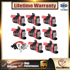 Ignition Coils Spark Plug Pack For Chevy Silverado GMC LS LS3 4.8 5.3 6.0L Round