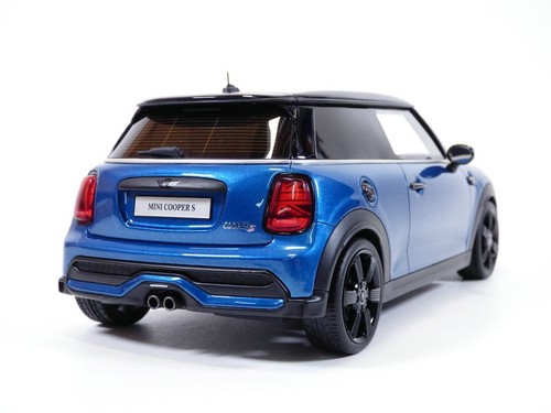 MINI COOPER S bleu 1/18 2021 F56 - Imagen 2 de 6