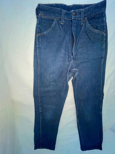 PANTALONES VAQUEROS VAQUEROS VAQUEROS WRANGLER BLUE BELL WESTERN DE COLECCIÓN AÑOS 50 60 PARA HOMBRE 26 x 28 - Imagen 6 de 16