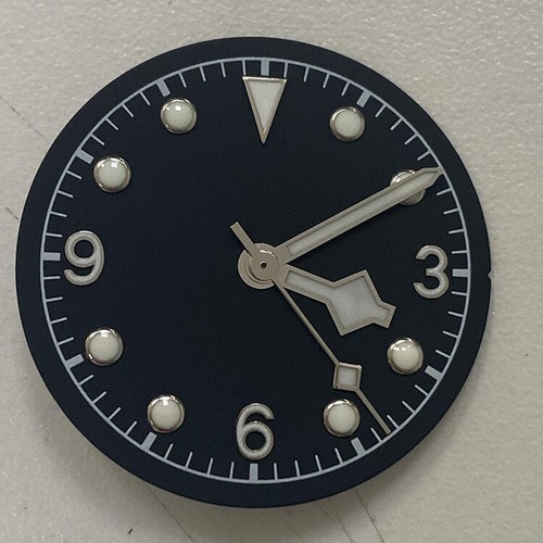 31 mm esfera de relojes verde brillante para Miyota 8215 821A para Mingzhu DG2813 DG3804 - Imagen 5 de 8