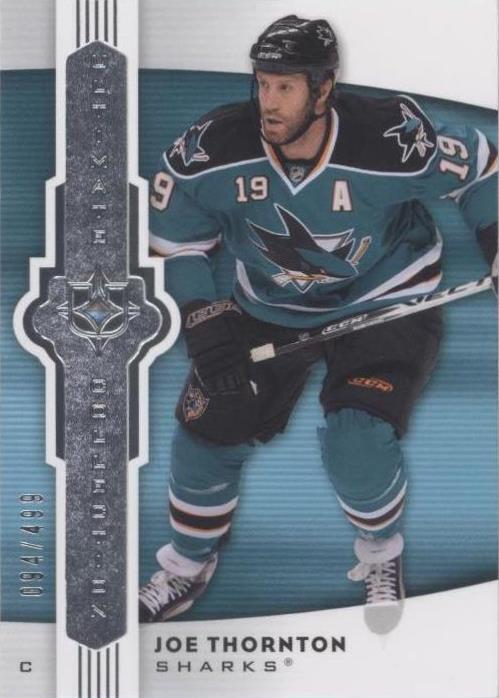 2007-08 Ultimate Collection - Joe Thornton #12 - 1 of 1