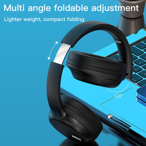 Wireless Noise Cancelling Over-Ear Headphones For Samsung S21 Ultra S21 Plus FE - Picture 6 of 11