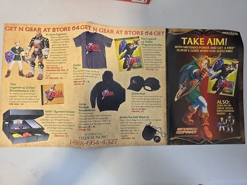 Legend of Zelda Ocarina of Time GOLD Collector's Edition N64 Complete Insert CIB - Bild 11 von 17