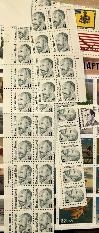 100s of U.S. Stamps Unused Unhinged First Day Issues, Commems, Collectible,PBs - Image 2 of 4