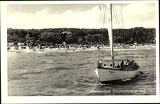 Ak Ostseebad Timmendorfer Strand, Blcik auf d...