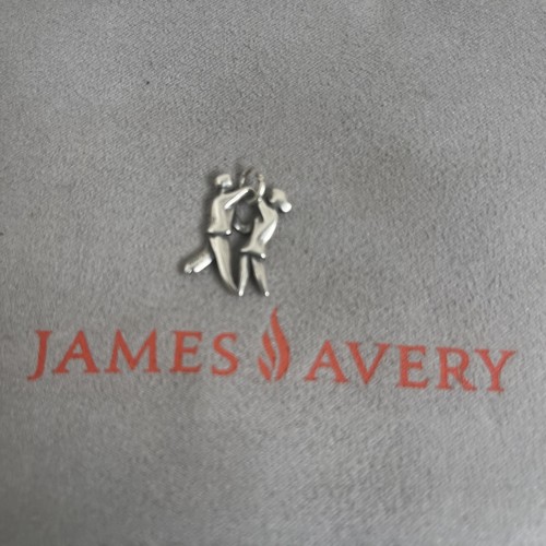 Retired James Avery Sterling Silver Dancing Couple Charm Or Pendant
