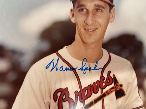 Warren Spahn Signed/Autographed 8x10 Photo Milwaukee Braves JSA - Picture 4 of 5