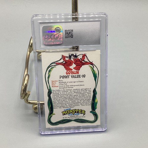 1991 Topps Monster In My Pocket #27 Goblin CGC NM/Mint 8 - Picture 3 of 4