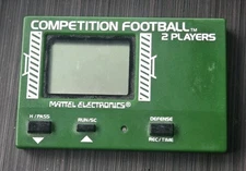 Mattel Electronics Competition Football LCD Video Game 1981 Play Tested WORKS!