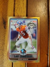 2008 Topps Chrome #HOF-GZ Gary Zimmerman Hall of Fame