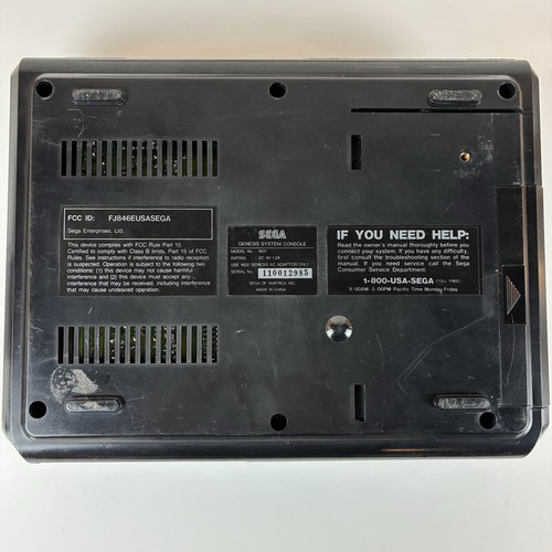 Original Sega Genesis System Model 1 Console OEM + 22 Games and 2 Controllers - Picture 6 of 9