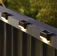 Solar Deck Lights Outdoor 16 Pack, Waterproof Led Solar lights