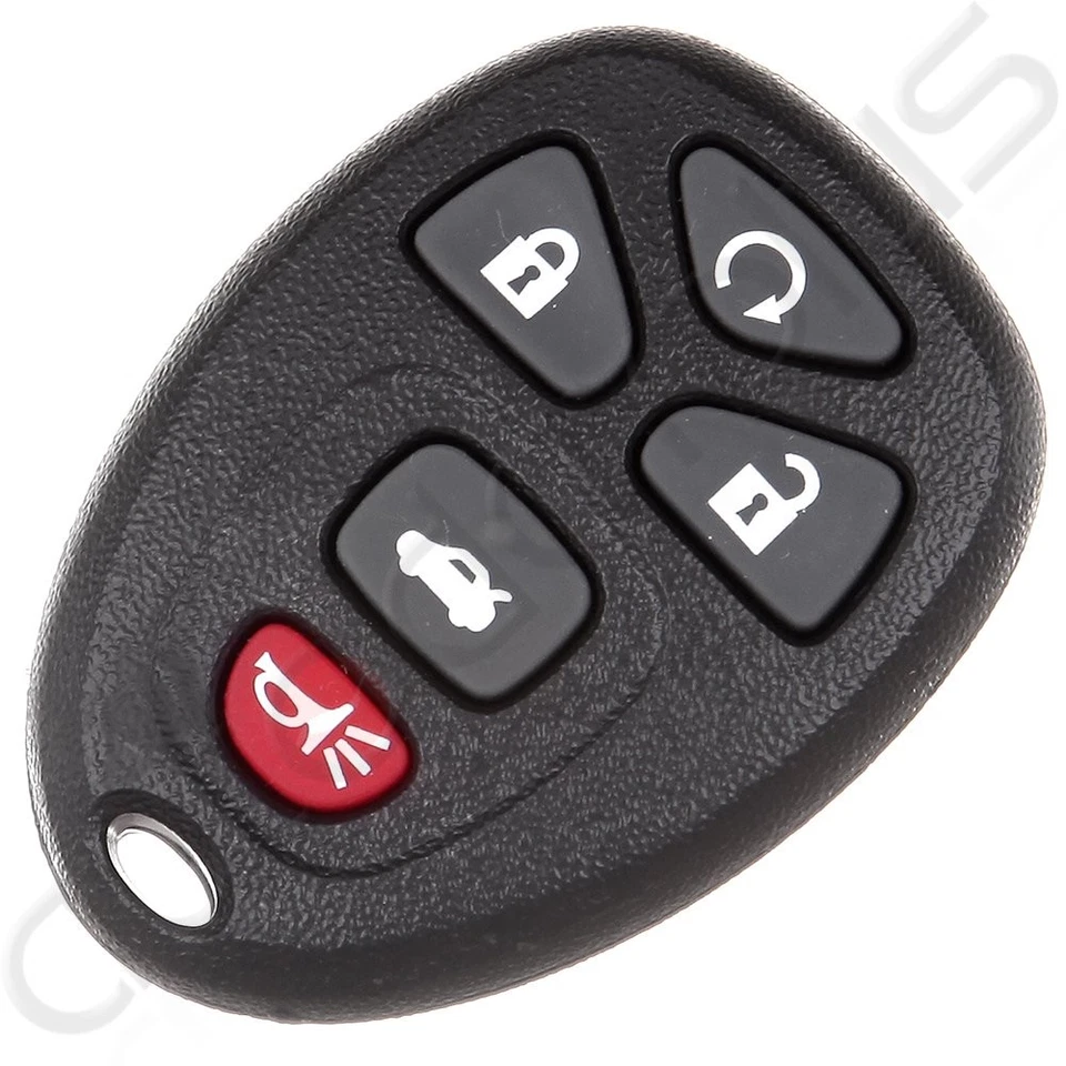 2 llaves de coche remotas para Chevrolet Cobalt Malibu 2007 2008 2009 2010 5 botones Foto 2 de 4