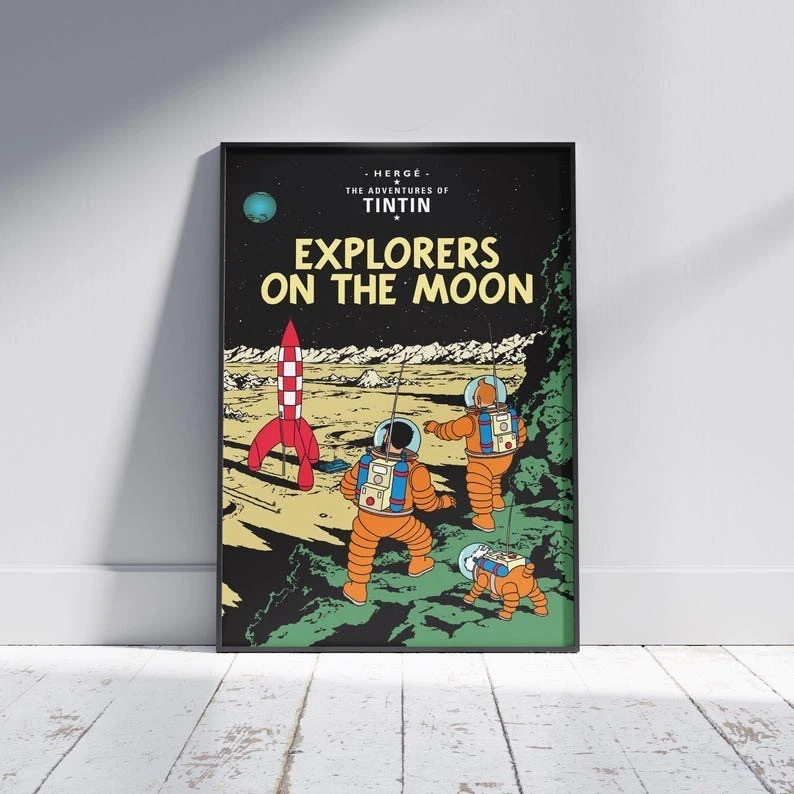 Tintin Poster for sale | eBay