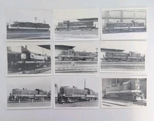 Lot of 26 Southern Electromotive Vintage Railroad Photos
