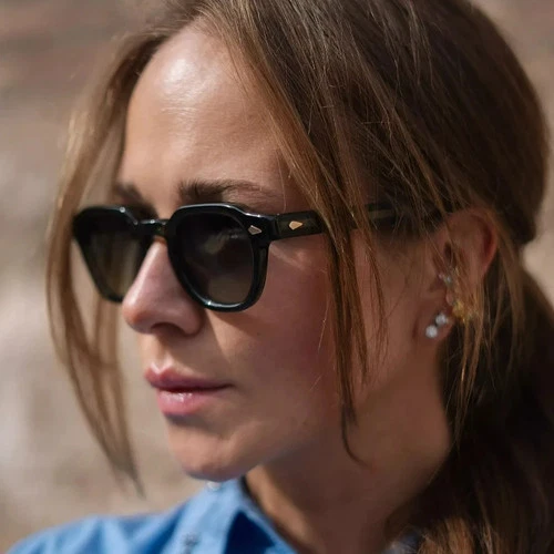 Vintage Lemtosh Style Sunglasses 46mm Acetate Frame UV400 Men Women Designer