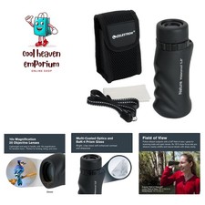 Lightweight Nature 10x25 Monocular with BaK-4 Prism - Ideal for Bird Watching