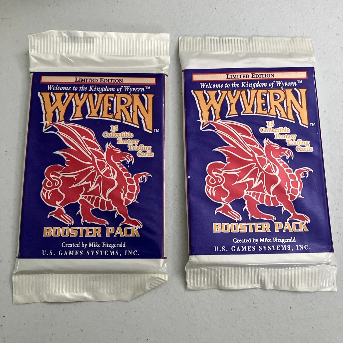 wyvern booster box Wyvern Sealed Collectible Card Game Packs for sale