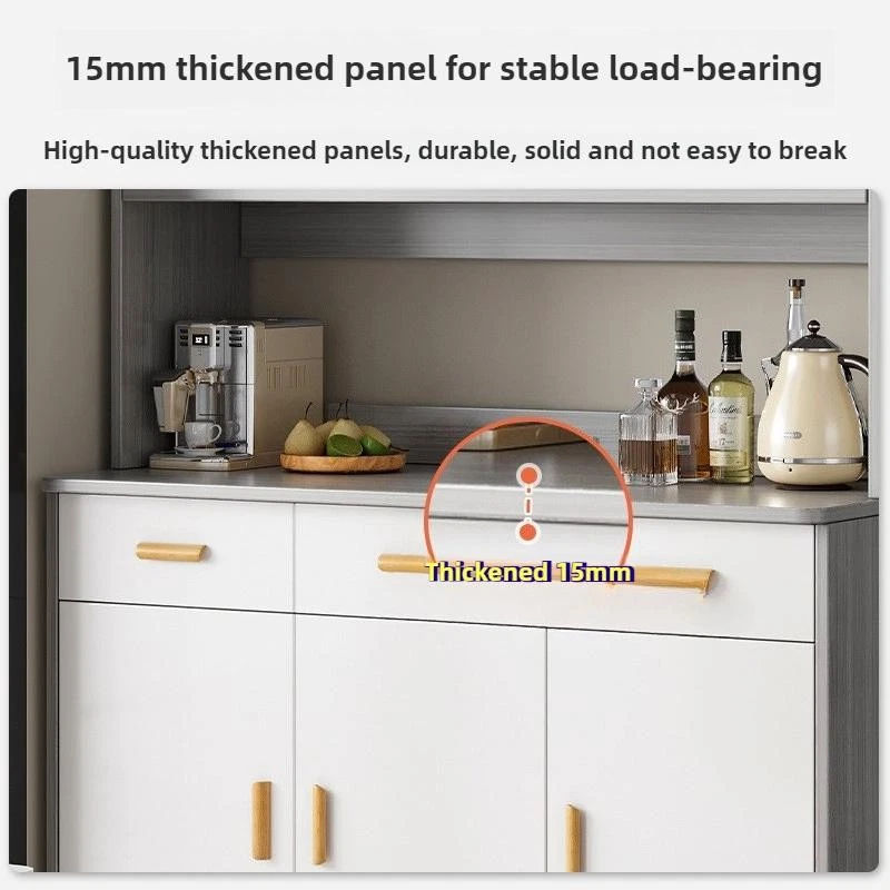 Encantador aparador moderno de pared con puertas para cocina y comedor Foto 3 de 4