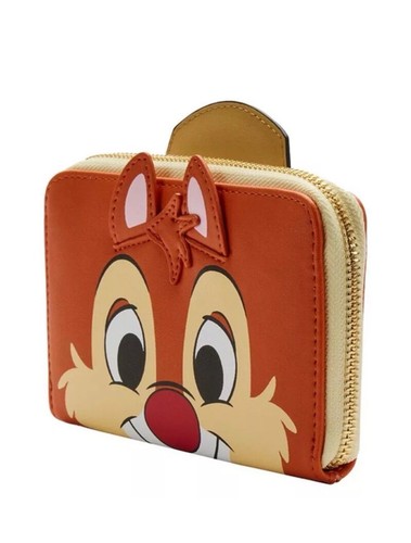 Loungefly Disney Exclusive Chip & Dale Rescue Rangers Zip Around Wallet NWT - Picture 3 of 4