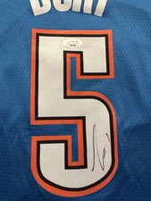 Lu Luguentz  Dort Oklahoma Thunder Signed Autographed Jersey JSA COA CE81589