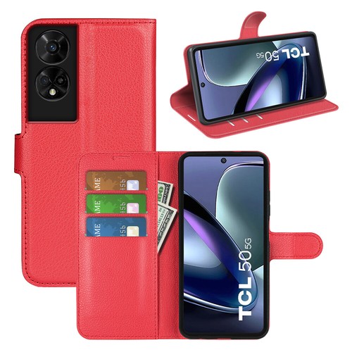 NEW Leather wallet stand flip Cover Phone Case For TCL 50 XE /50 XE Nxtpaper 5G - 第 15/26 張圖片