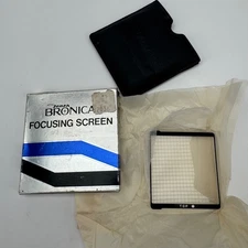Zenza Bronica EC Focusing Screen “D” w/ Box & Leather Card – Used