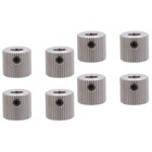 2 Count Washing Line Pulley Caster Wheel Drive Accessory Extruder Large