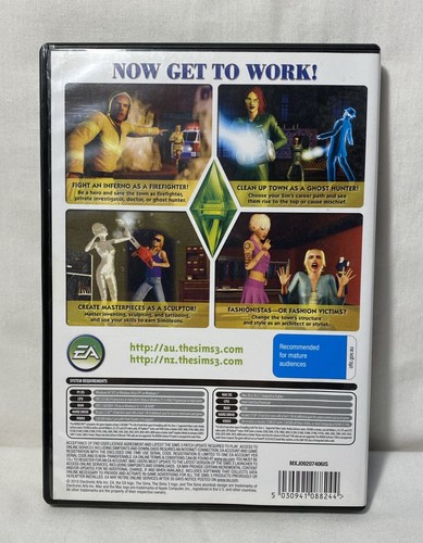PC DVD ROM game ~ The Sims 3 : Ambitions Expansion Pack (2010) - Picture 2 of 3